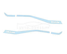 Молдинги на двері під склом MAN TGS 2020-… - 4 шт