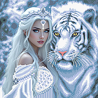 Схема для вишивки бісером ,, Блакитна казка,,