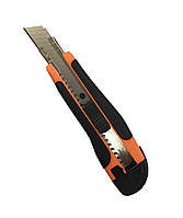 Ніж будівельний сегментний НС-18п канцелярський пластиковий