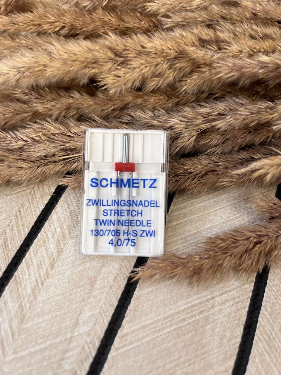 Голка Twin stretch 130/705 H-S ZWI № 4.0/75, фото 1