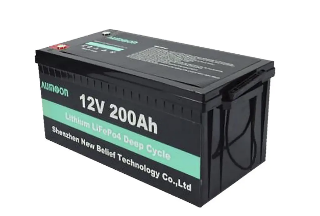 Акумулятор AUMOON  LiFePO4 12,8V-200Ah (2,56 КВт) BMS 150A