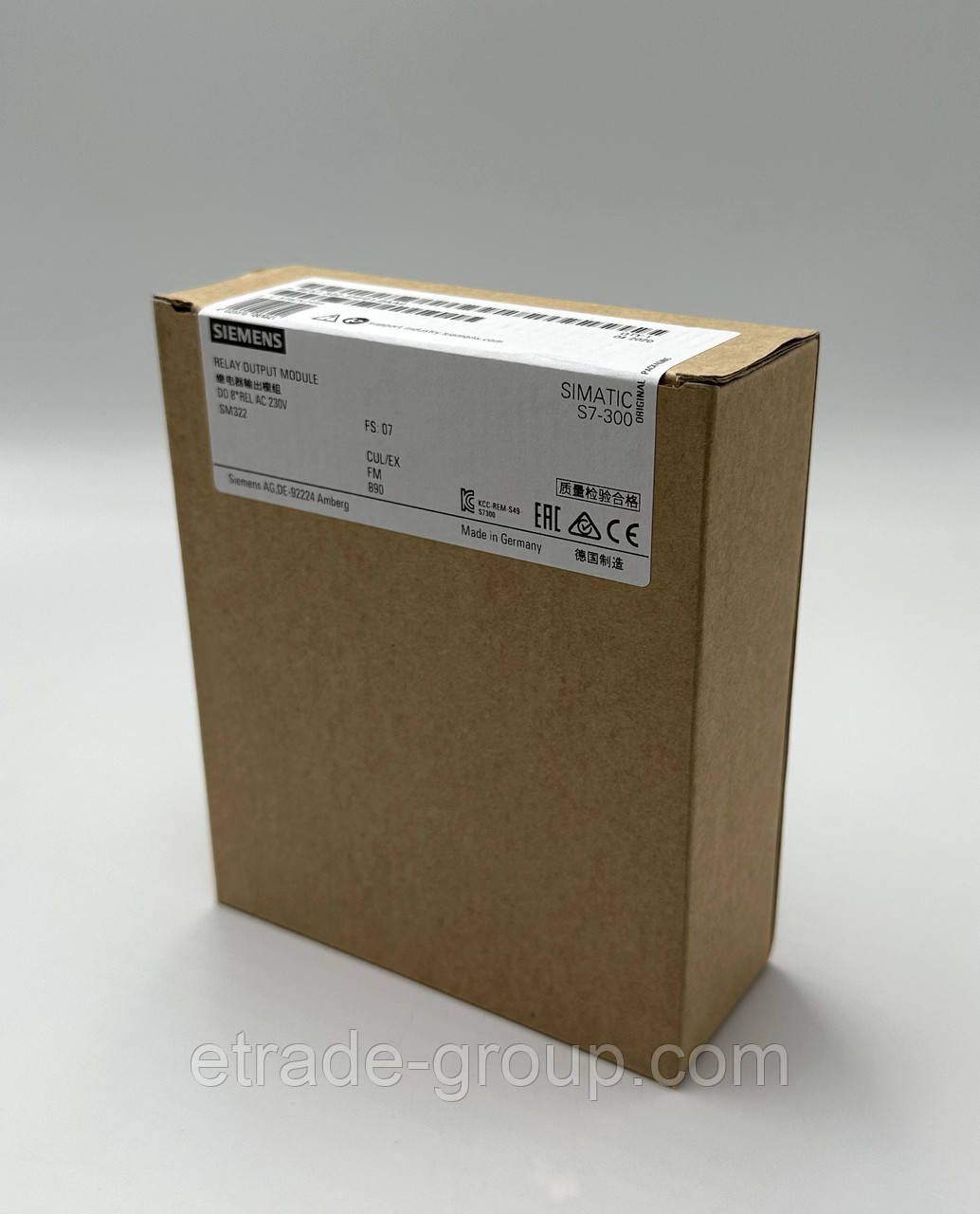 Модуль Siemens 6ES7322-1HF01-0AA0 SIMATIC S7-300 (6ES7 322-1HF01-0AA0, 6ES73221HF010AA0), фото 1