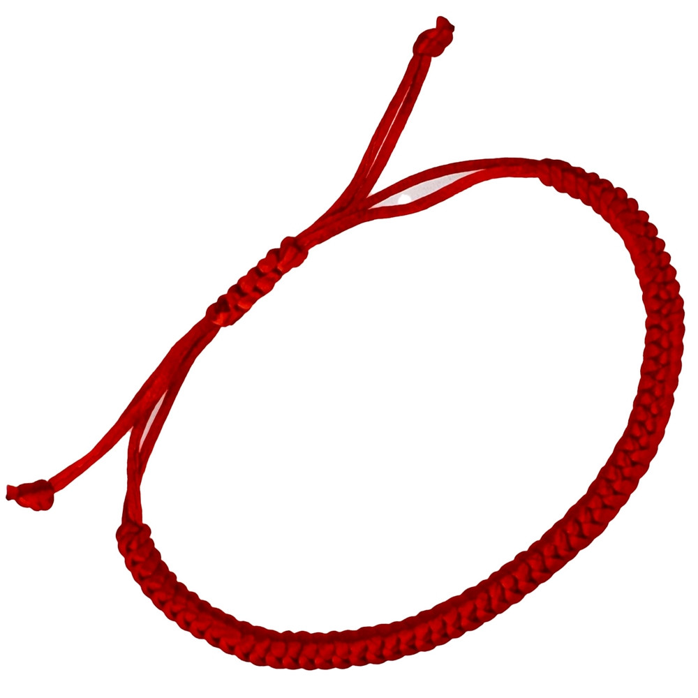 Амулет-браслет із червоної нитки (C6401)