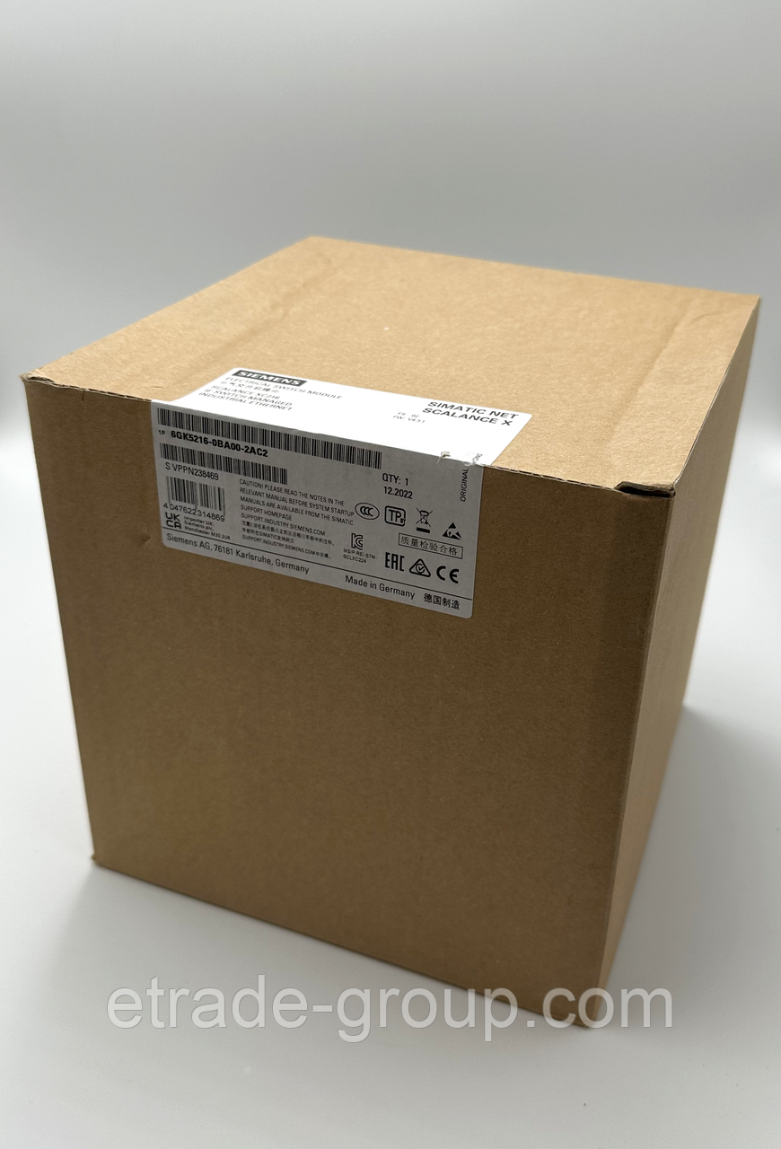 Комутатор Siemens SCALANCE 6GK5216-0BA00-2AC2, фото 1