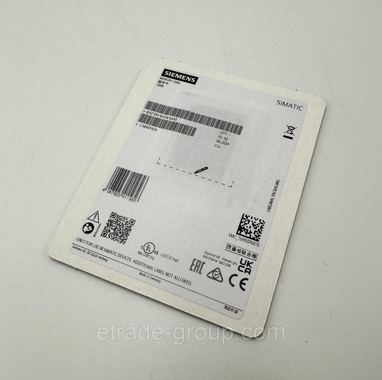 Блок живлення Siemens 6ES7954-8LE04-0AA0 (6ES79548LE040AA0), фото 1