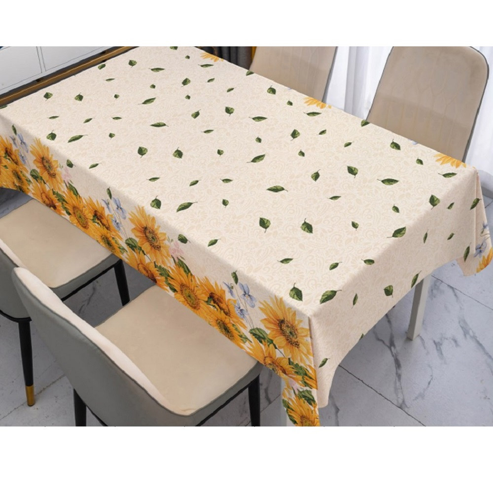 Шикарна клейонка на кухонний стіл на тканинній основі