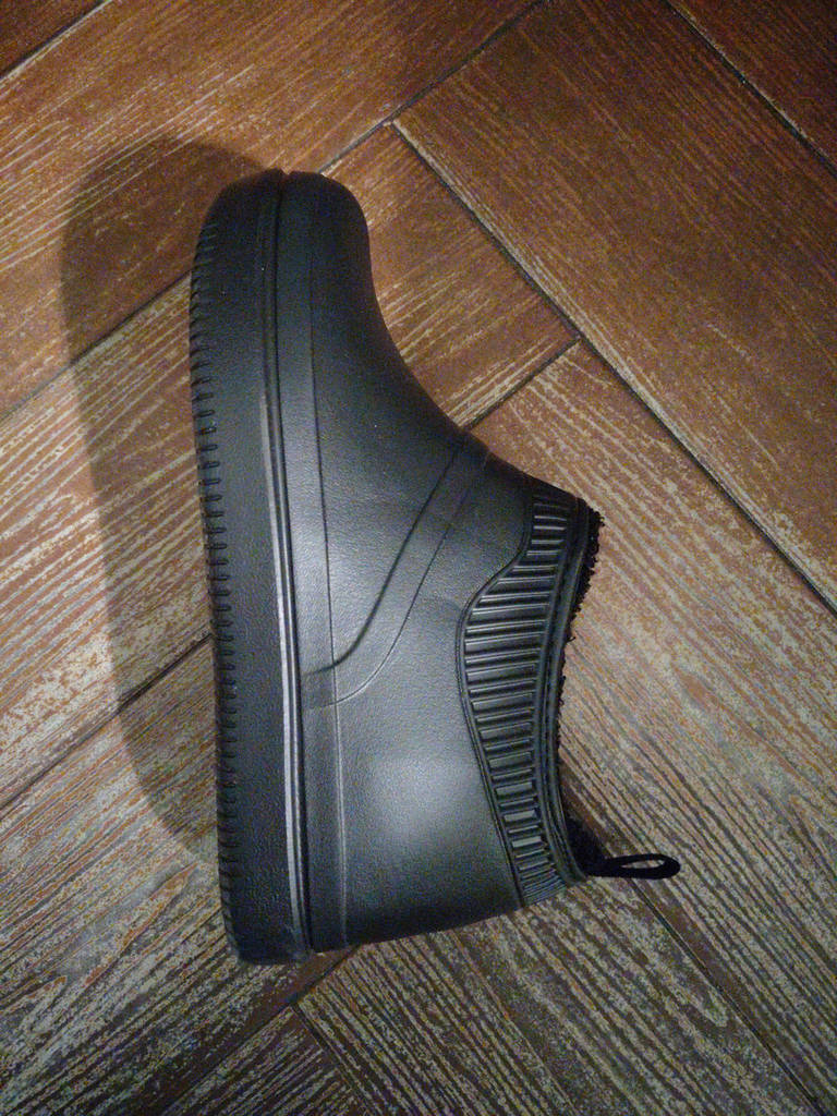 Калоші високі утепленні чоловічі чорні EVA калоші теплі зимові з піни чорного кольору ева 41-46 галоші - фото покупців 1