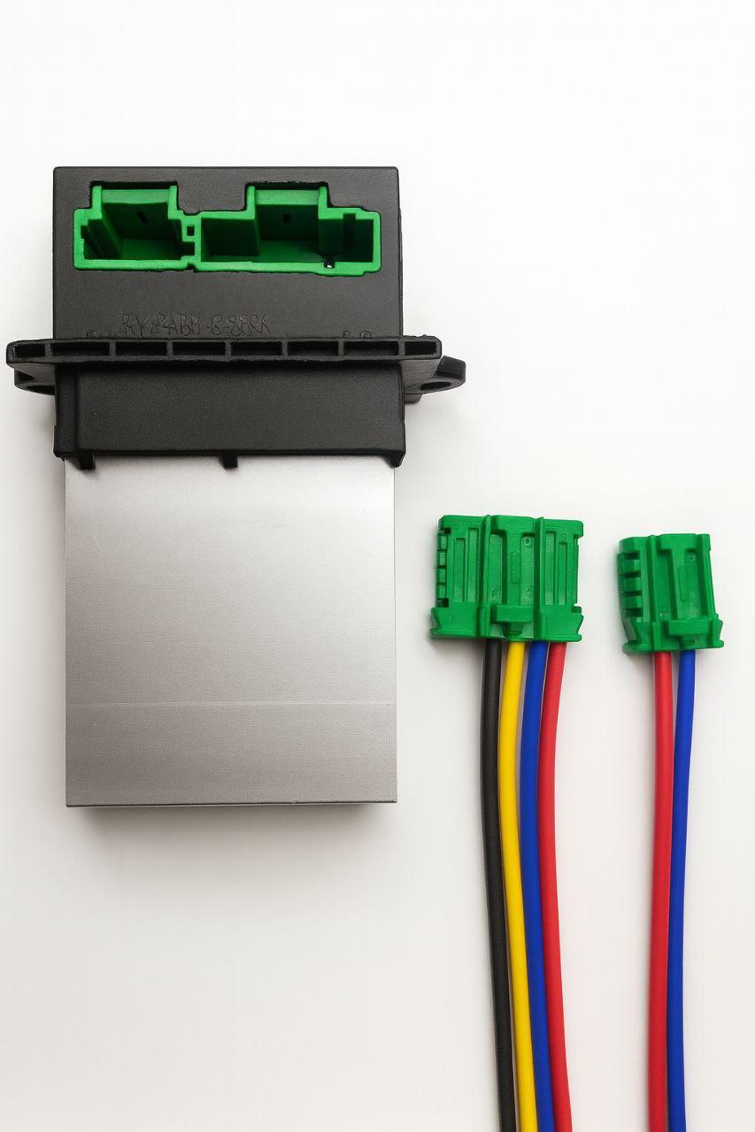 Резистор вентилятора пічки Renault Megane II / Scenic II / Clio III (з провод, фото 1