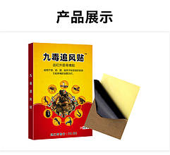 Зігріваючий пластир Дев'ять Отрут Виганяючих Вітер