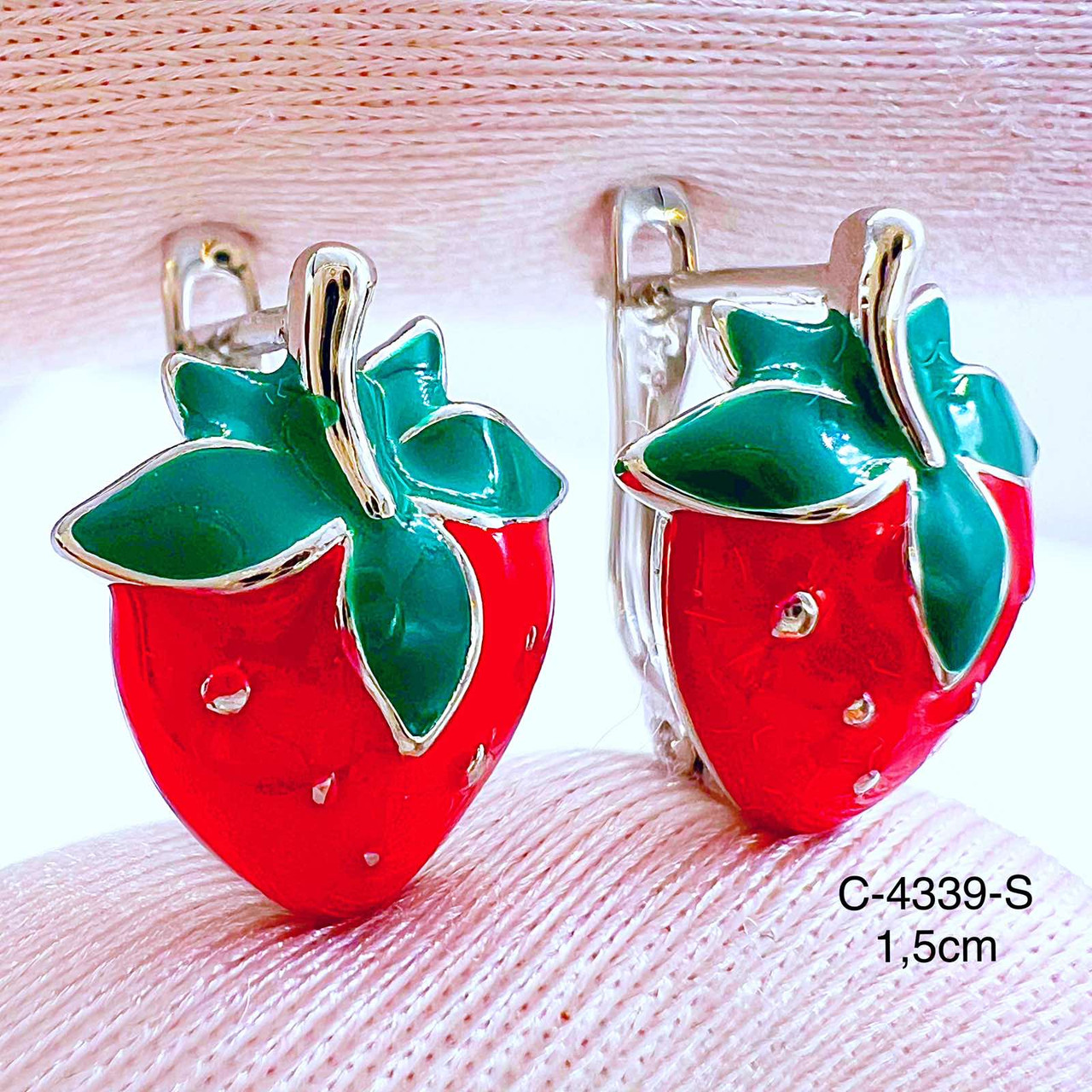 Сережки Xuping родій