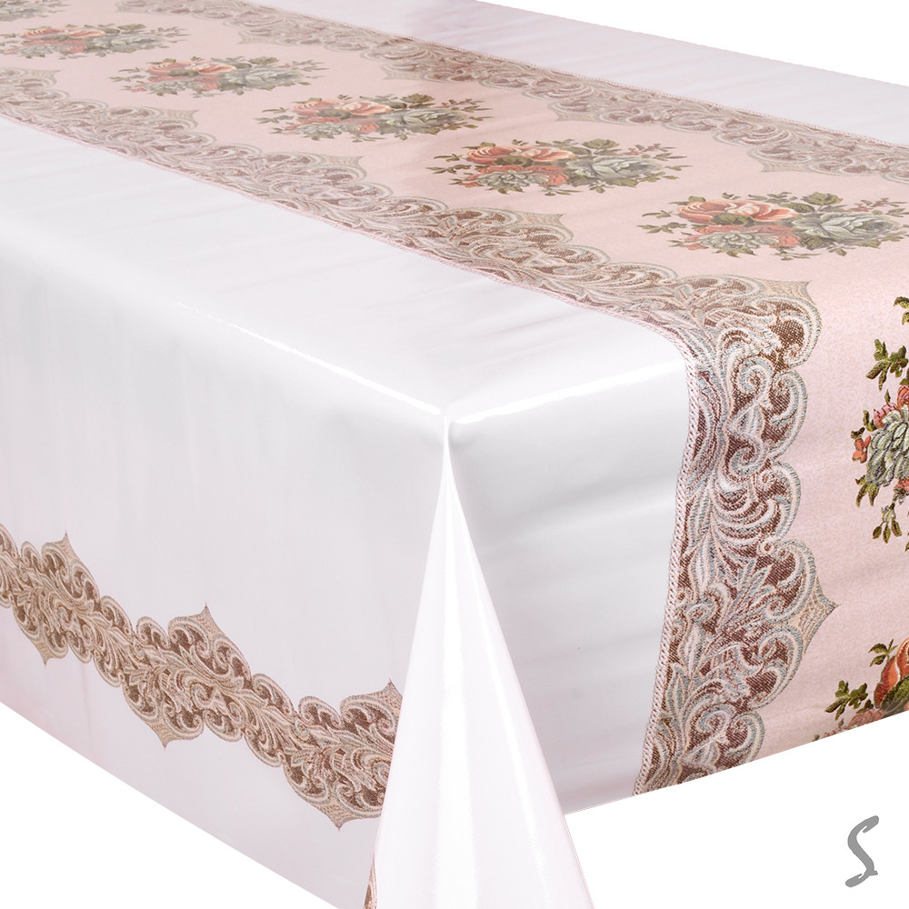 Турецька клейонка на тканинній основі для столу