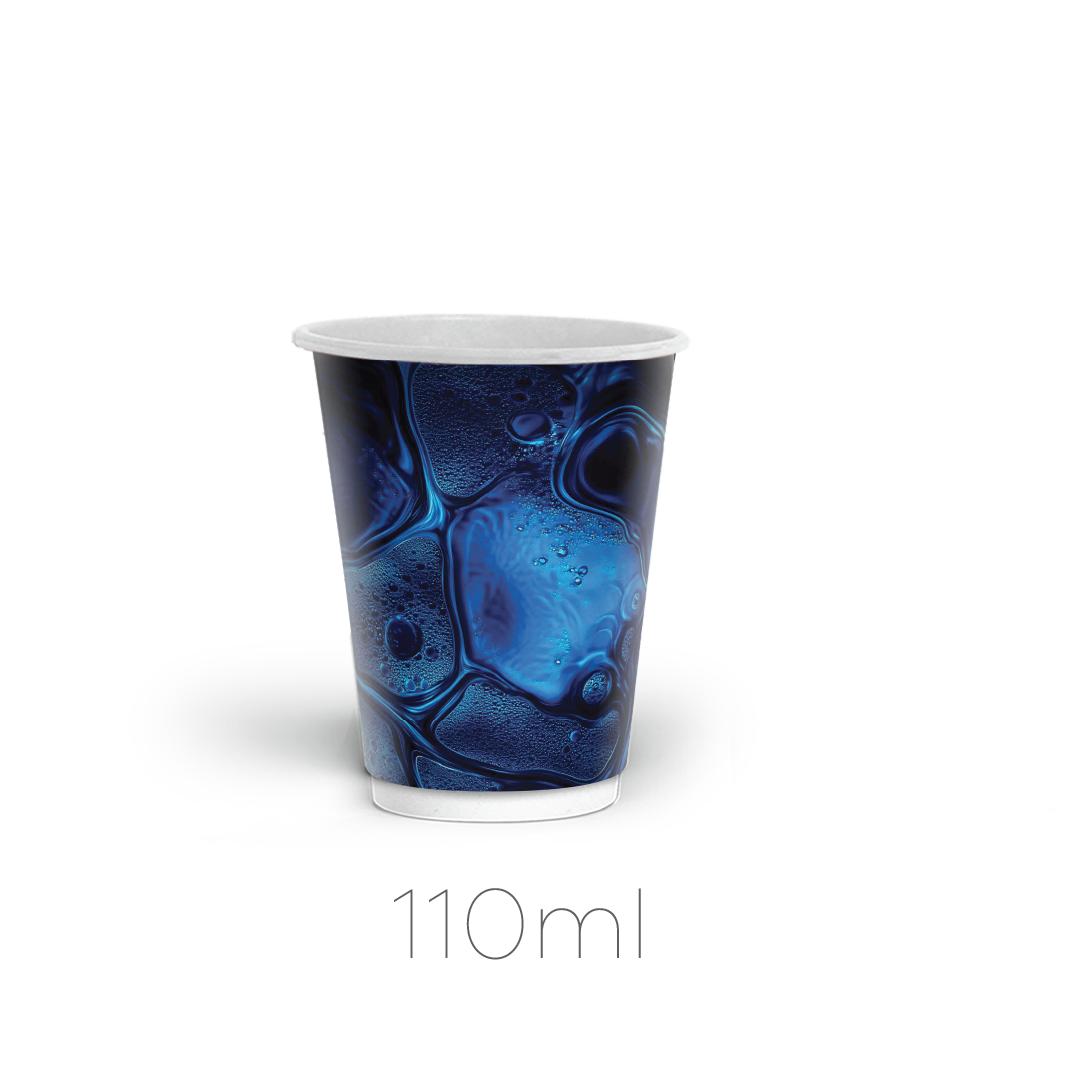 Стакан паперовий 2-х шаровий Double wall (Crystal) 110мл 25шт/уп