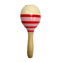 Дитяча дерев'яна іграшка Маракас MD 0361-2 розмір 12,5 см