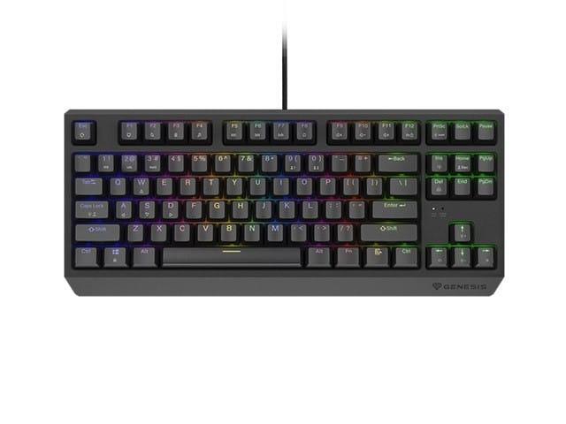 Genesis Thor 230 TKL Black RGB Outemu Brown, фото 1