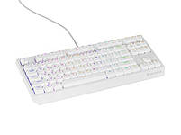 Genesis Thor 230 TKL White RGB Outemu Brown, фото 4