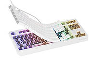 Genesis Thor 230 TKL White RGB Outemu Brown, фото 5