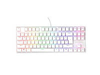 Genesis Thor 303 TKL RGB White Outemu Peach Silent, фото 2