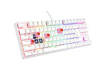Genesis Thor 303 TKL RGB White Outemu Peach Silent, фото 3
