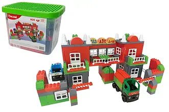 Конструктор АЗС 242 деталі в пластиковому боксі DOLONI 013888/07