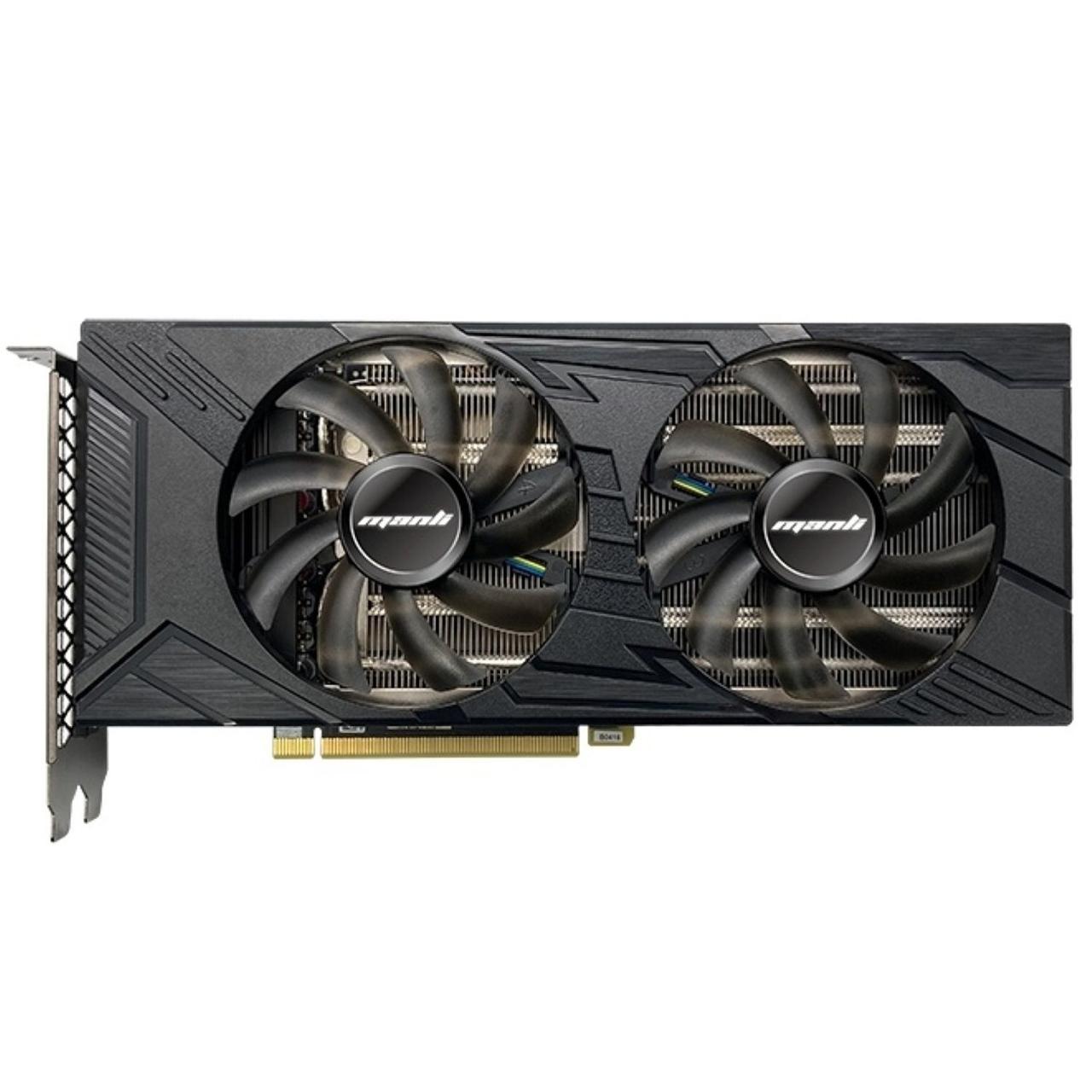 Відеокарта Manli GeForce RTX 3060 12 GB Twin (M-NRTX3060/6RFHPPV2-M2521) "Б/У"