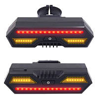 Трекер GPS велосипедний V03B Bike Tacker+Auto Tail Light 2in1 SIM (4GLTE+3GWCDMA+2GGSM) 140/2400mAh Black