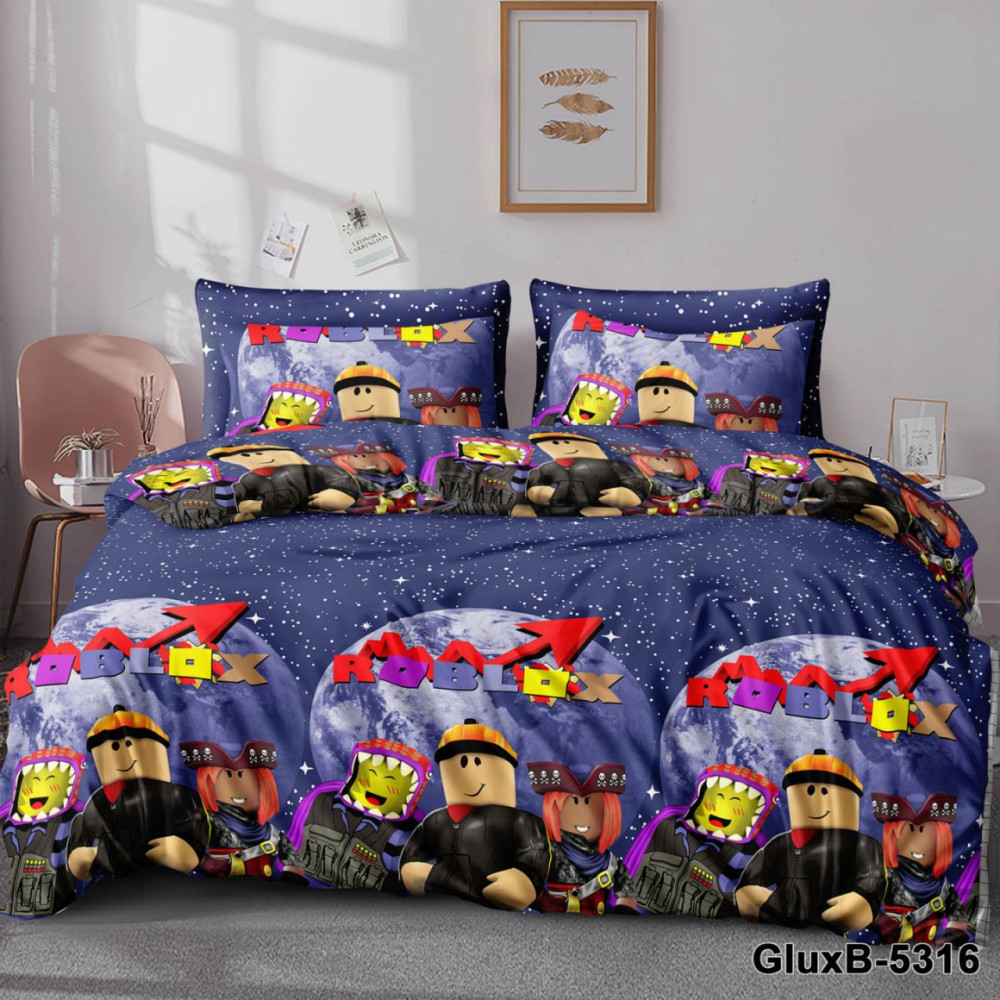 Кубічний всесвіт - Бязь Gold - Полуторний комплект постільної білизни, фото 1