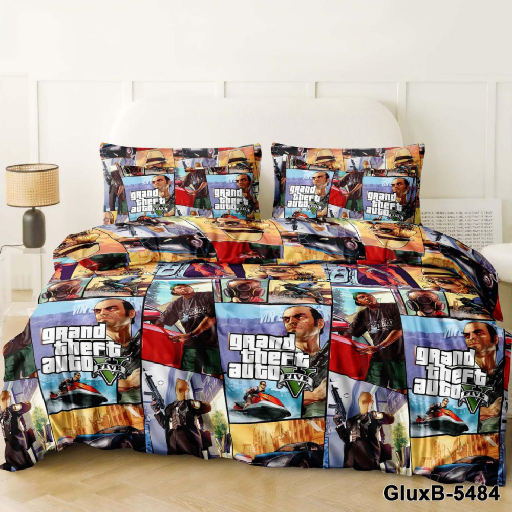 Код міста - Бязь Gold - Полуторний комплект постільної білизни, фото 1