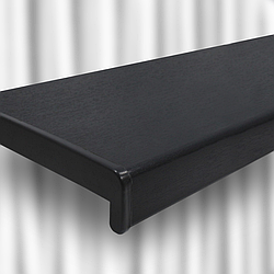 Підвіконня ПВХ SAUBERG Classic матове Антрацит