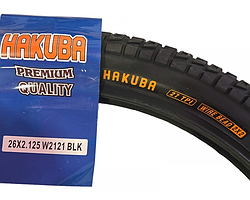 Покришка на велосипед 26 дюймів Hakuba 26 x2.125 W2121 антипрокольна