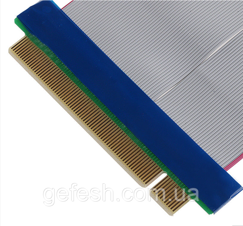 Райзер Riser PCI-E 16x to 16x удлинитель шлейф для видеокарты - фото 3 - id-p492762007