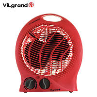 Тепловентилятор ViLgrand VF2011 Red обігрівач дуйка 2000W