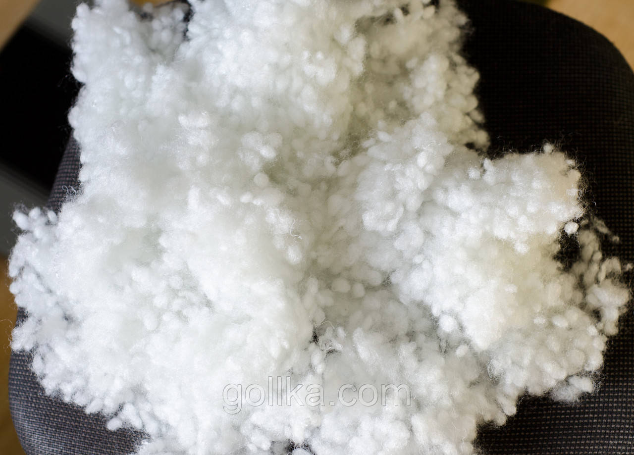 Холофайбер шарики белый. Наполнитель подушек,мягких игрушек ...