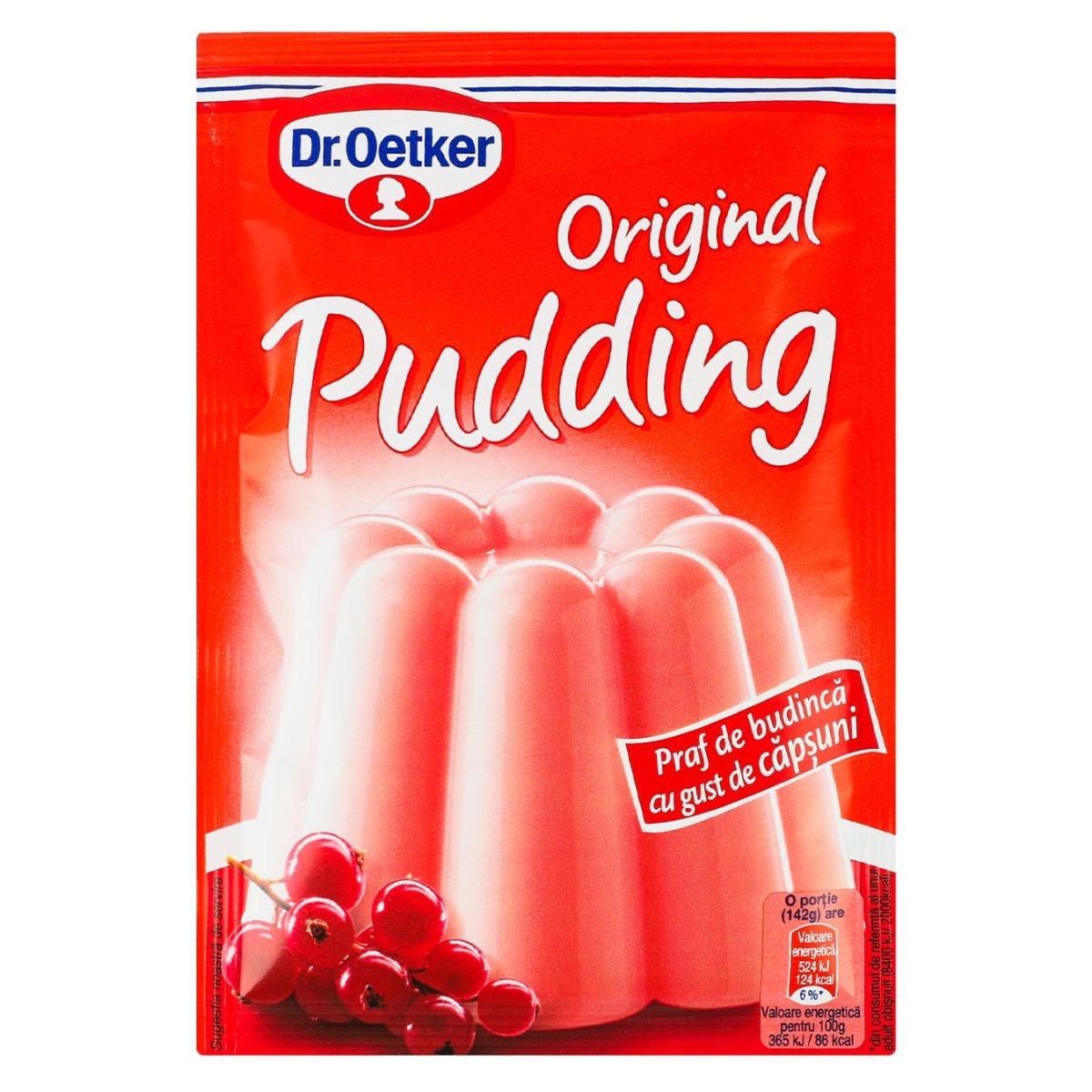 Пудінг Dr. Oetker, Полуниця