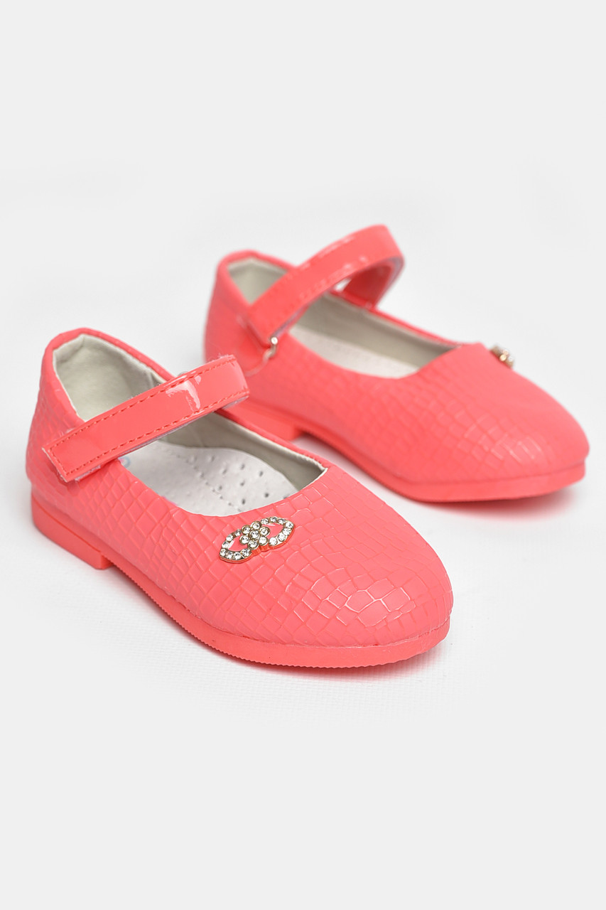 Туфлі для дівчинки коралового кольору 209223P, фото 1