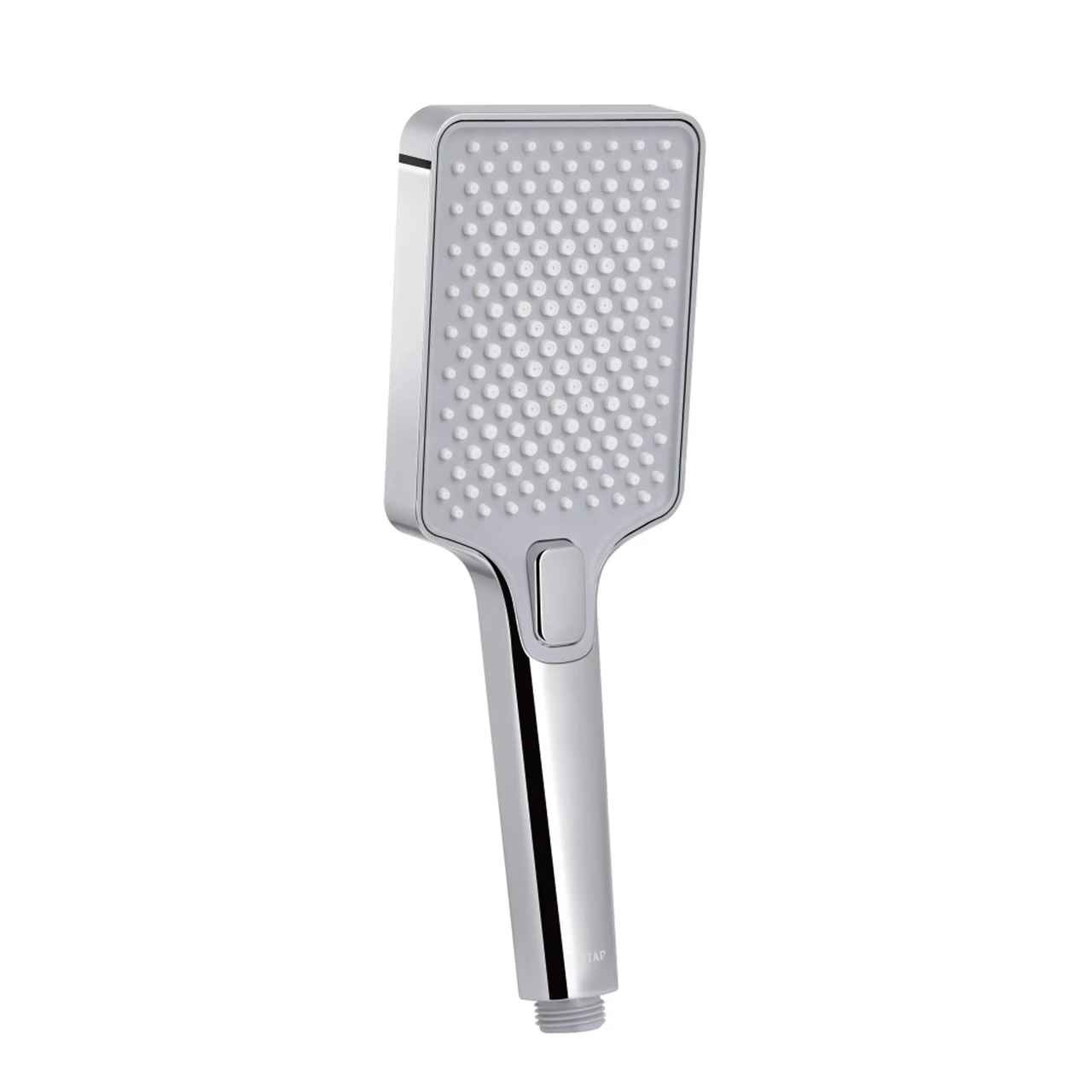 Лійка для ручного душу Qtap Rucni 255x95 мм прямокутна QTRUC125CRM45958 Chrome, фото 1