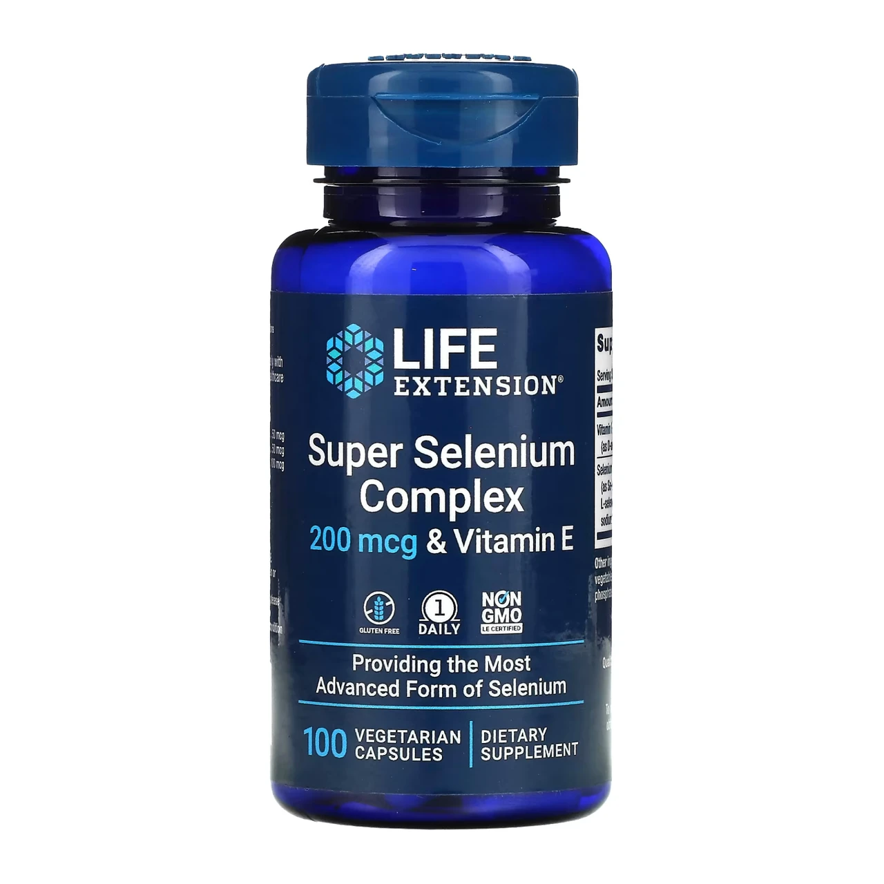Super Selenium Complex 200 mcg - 100 vcaps, фото 1