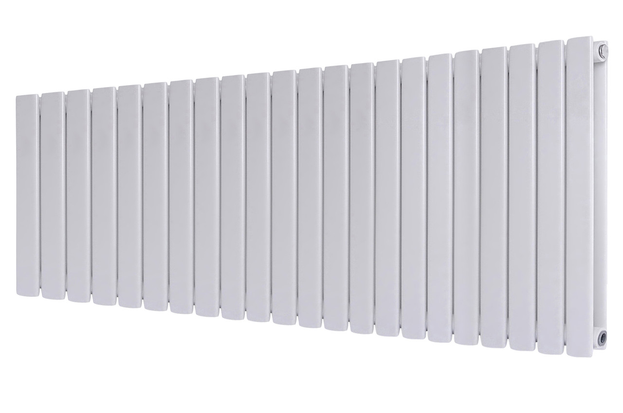 Горизонтальний дизайнерський радіатор опалення ARTTIDESIGN Livorno ІІ G 22/500/1496/50 білий матовий, фото 1