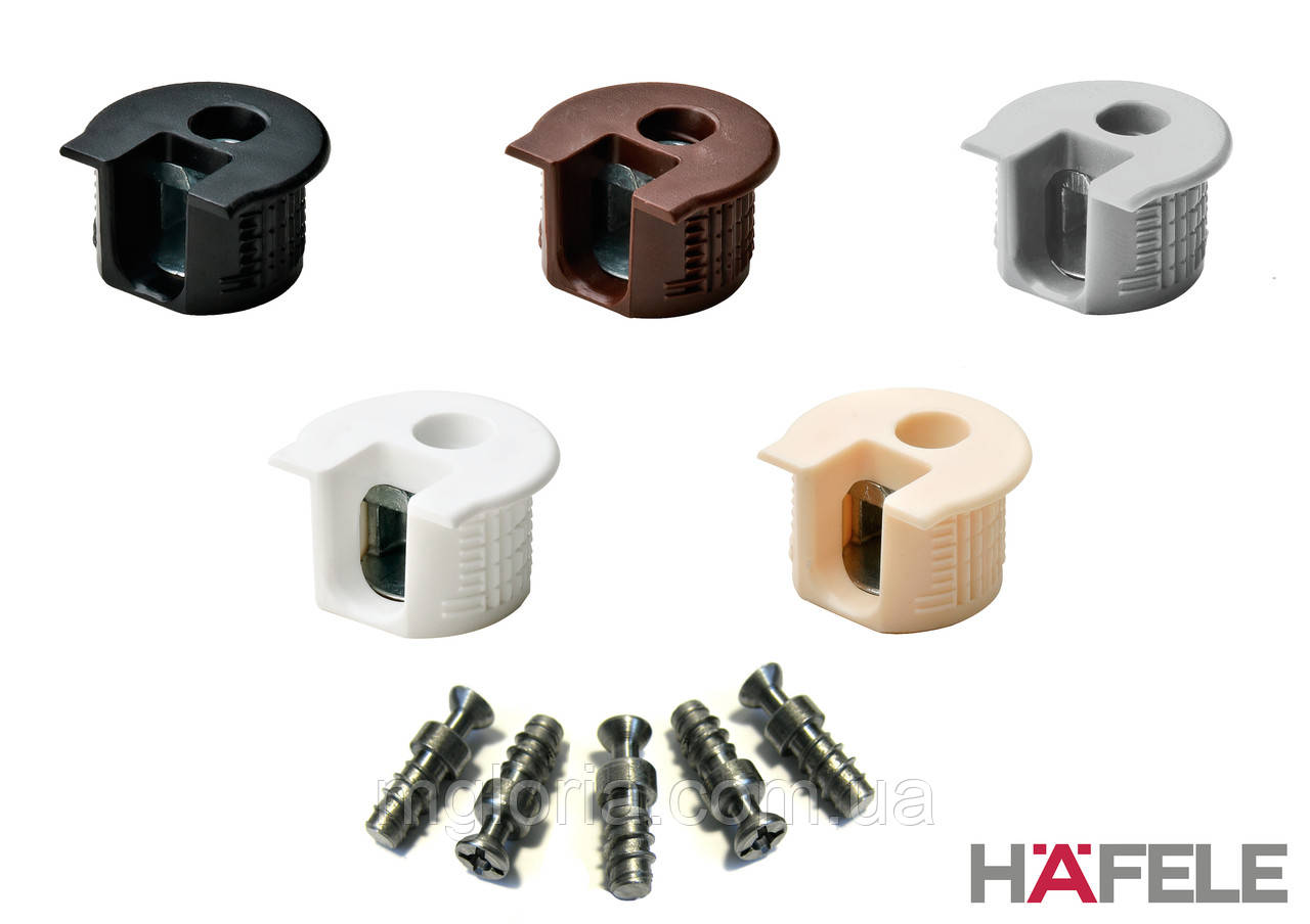 Корпусна стяжка рафікс для ДСП 16 мм Hafele