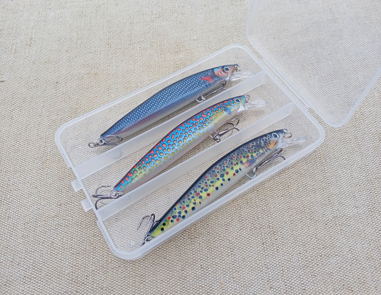 Воблера рибальські, "Форель" 10 см.15 гр. (набір 3 шт.)