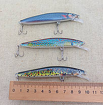 Воблера рибальські, "Форель" 10 см.15 гр. (набір 3 шт.), фото 5