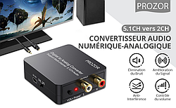 Конвертер аудіо DIGITAL на ANALOG