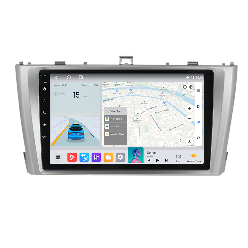 Штатна магнітола Mekede MS Toyota Avensis (2008-2015) QleD, фото 1