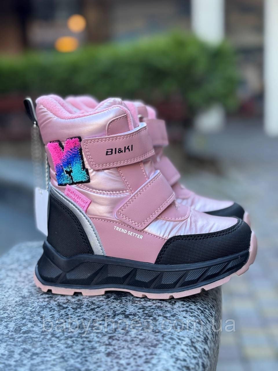 Зимові черевики для дівчинки Bi&Ki р.28-32, ЗД-616, фото 1