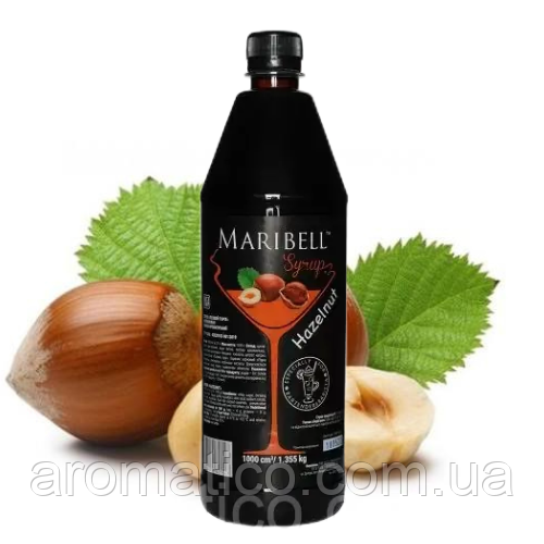 Сироп Лісовий горіх ТМ Maribell 1л ПЕТ