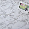 Вінілова самоклейна плівка під білий мармур для кухні та меблів, 3 м × 60 см, водостійка 2 шт., фото 10