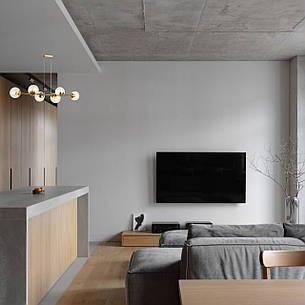 Бронзова люстра довга 115см на 6 ламп (84-1021-6 GAB+CL), фото 2