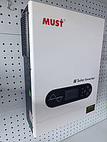 Гібридний інвертор MUST PV18-3624ECO, 3600W, 24V, струм заряду 60A