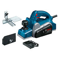 Рубанок Bosch Professional GHO 6500 із паралельним упором, заточуючим пристроєм, калібрувальним шаблоном 0601596000