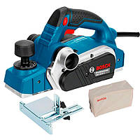 Рубанок Bosch Professional GHO 26-82 D із паралельним упором, пилозбірником 06015A4301
