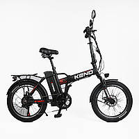 Электровелосипед складной Corso Keno 20" дюймов двигатель 350W, аккумулятор 36V/10Ah литиевый, собран на 75%